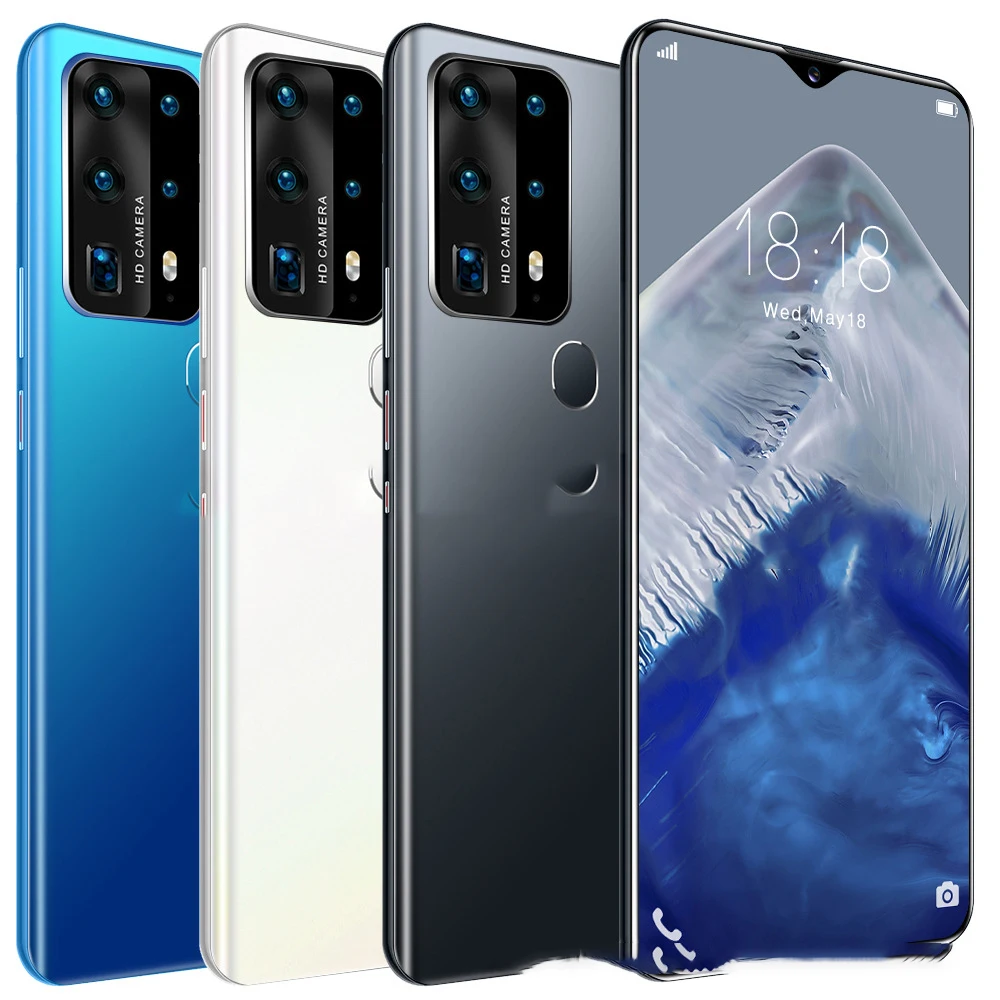 Newest P40plus Smartphone 12GB 512GB Four cameras