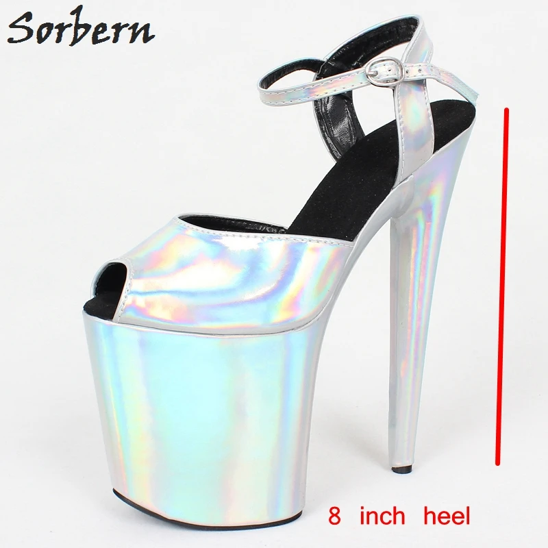 9 inch high heel platform sandals - Super X Studio