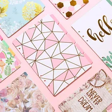 

1set/lot A5 A6 Creative Cute Notebooks Series Separation Page 6 Hole Loose-leaf Pocket Index Page 6 Separation Sheet 5 Sheets