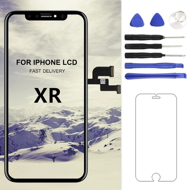 

For iphone XR LCD Display Screen TIANMA OLED OEM Quality Digitizer with Touch Screen Assembly For iphone XR LCD Display Screen