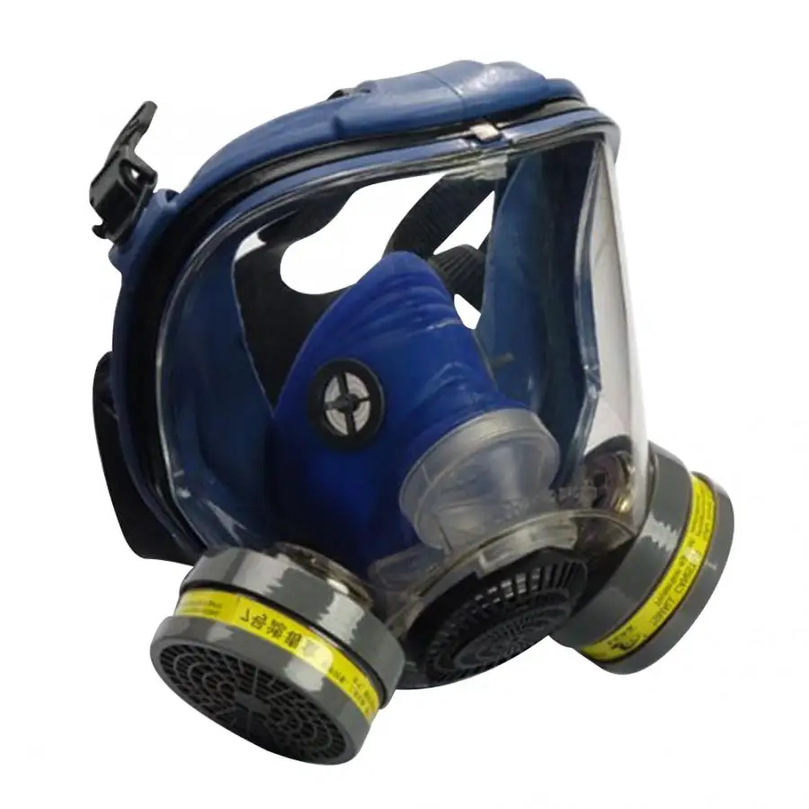 

Silicone Gas Respirator Wide ViewSafety Mouth-MuffleFull Face Protection