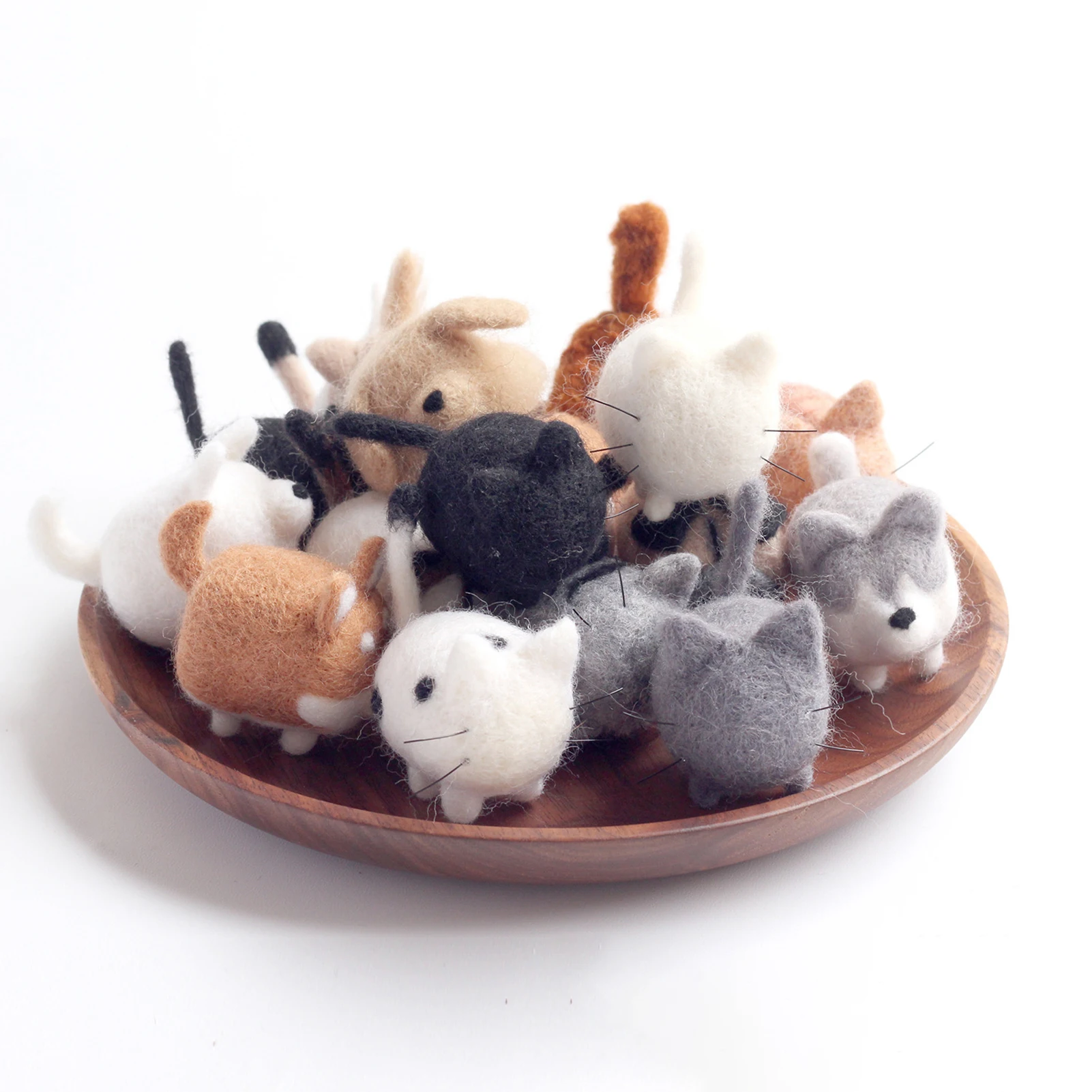 No Finish DIY Wool Needle Felting Kit Panda Toy Doll Wool Needle Felt For  Women Girl Beginner Handmade Panda Gift Wool Felt Kit - AliExpress