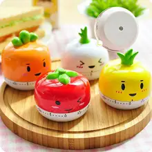 Пластиковый механический кухонный таймер для приготовления пищи, напоминание 60 минут