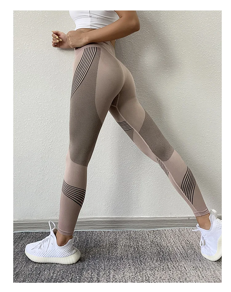 Горячая Распродажа, женская сексуальная быстросохнущая одежда для фитнеса и активного отдыха, штаны для йоги, узкие леггинсы для фитнеса, леггинсы с высокой талией для тренировок