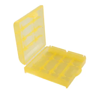 

Elistooop Portable Battery Case Holder Storage Mini Box Case Holder for AA AAA Battery Box Container Organizer Box Full Cover