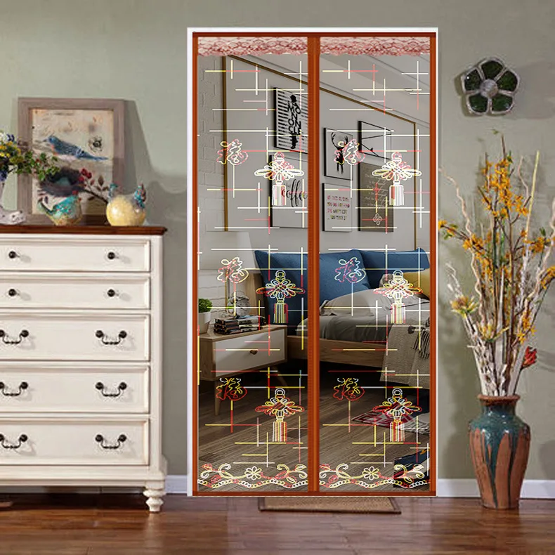 Hot Summer Anti Mosquito Insect Fly Bug Curtains Magnetic Net Mesh Automatic Closing Door Screen Kitchen Net Veil Protector