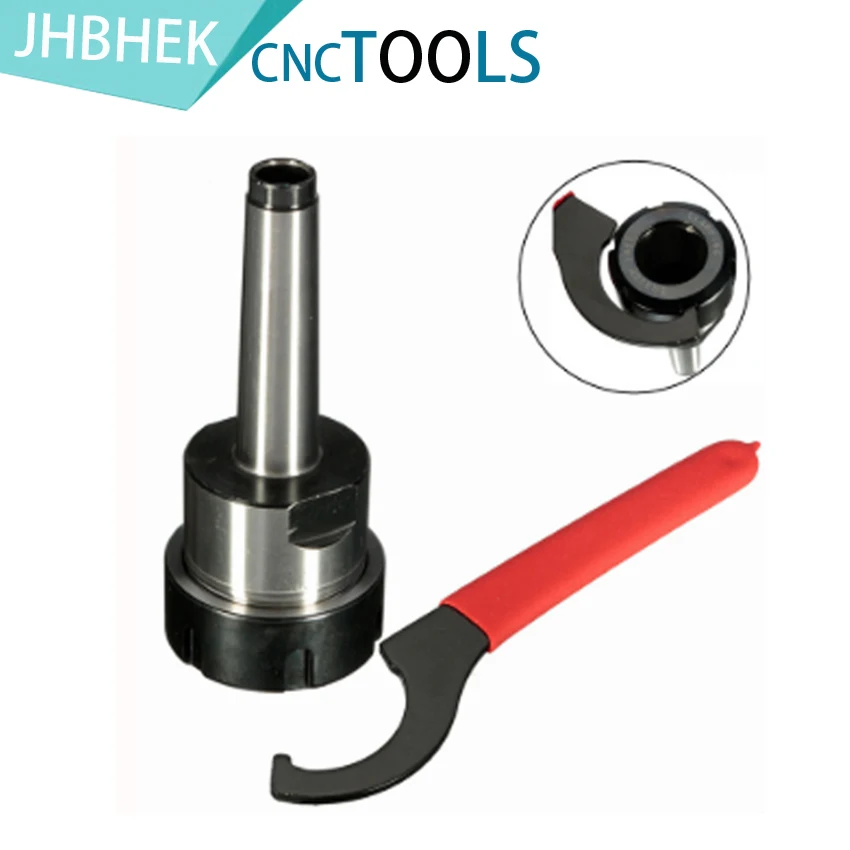 

Big Promotion MT2 M10 Milling ER32 Collet Chuck Holder Fixed CNC Millling Tool Holder Shank Holding With Half-moon Spanner 45-52
