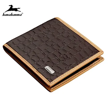 

Casual wallet for men Small Wallet Men Money Purse Coin Bag stone Short men's purse Card Holder Slim Purse Money portfel