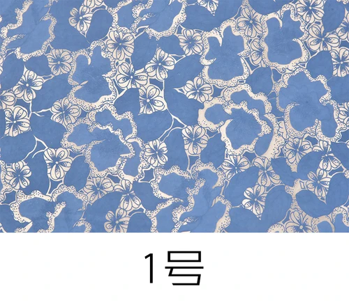 5 шт./компл. керамика underglazed цветной рисунок бумажный цветок белого и голубого цвета в наклейки благоприятный plum наклейка с птицами копировальная бумага - Цвет: 5pcs