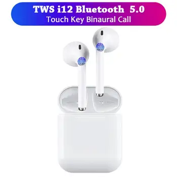 

Mini TWS Wireless Earphone Voice Control Bluetooth 5.0 Earbuds Stereo Noise Reduction Tap Control For Mobile Phone