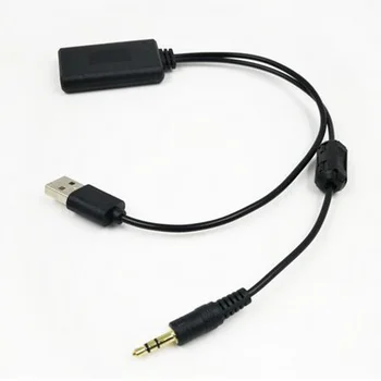 

12V Universal Auxiliary Car Wireless Audio Bluetooth5.0 Receiver 3.5MM Aux USB Audio Adapter For BMW E90 E91 E92 E93