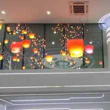 Kaler высокой яркости светодиодный прозрачный СВЕТОДИОДНЫЙ экран P3.91 p7.81 Крытый 1000x500 мм пиксельное стекло прозрачное окно