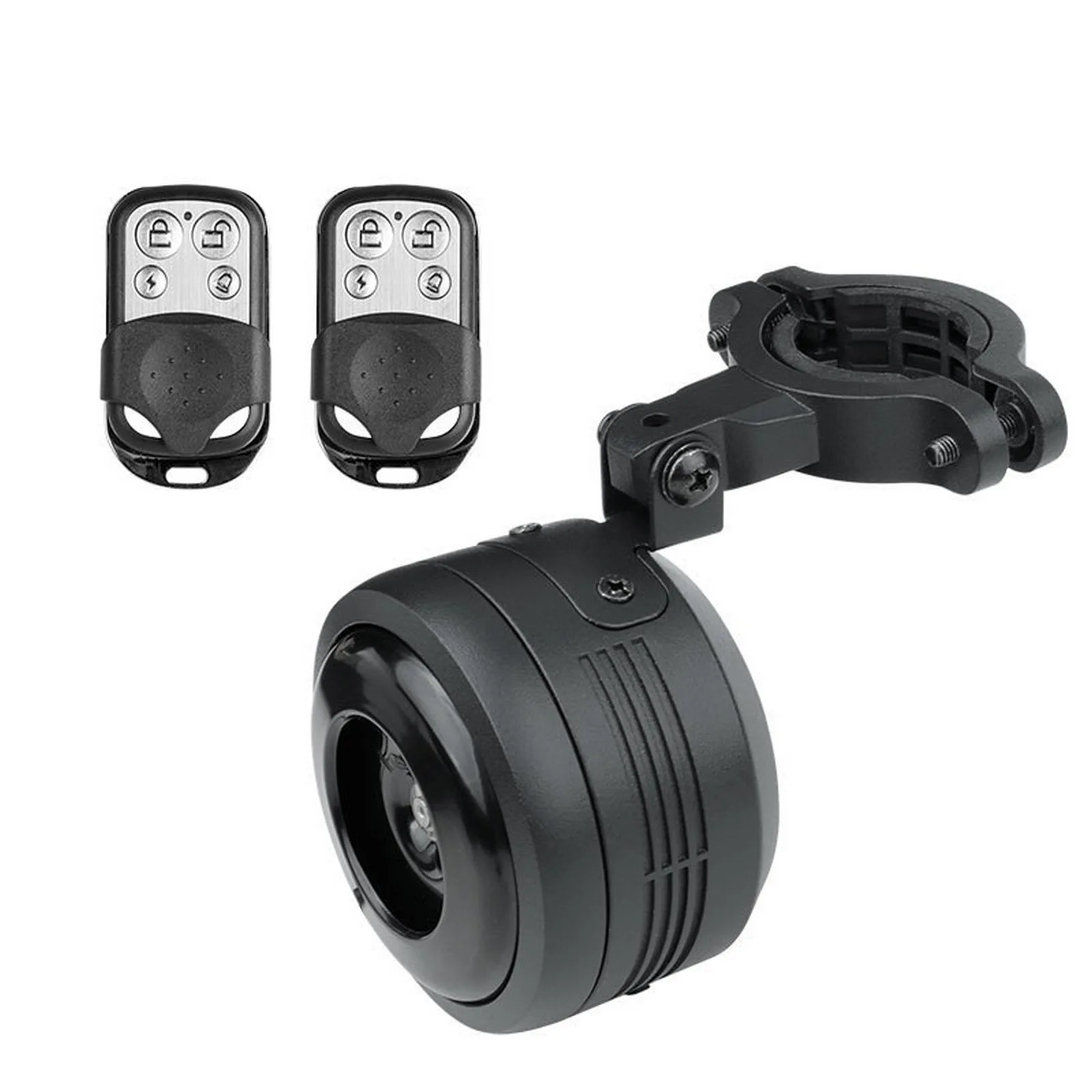 Anti-theft USB Charging Bicycle Bell Electric Horn Alarm Speakers for M365 Motorcycle Scooter MTB Bike Handlebar Safety | Спорт и