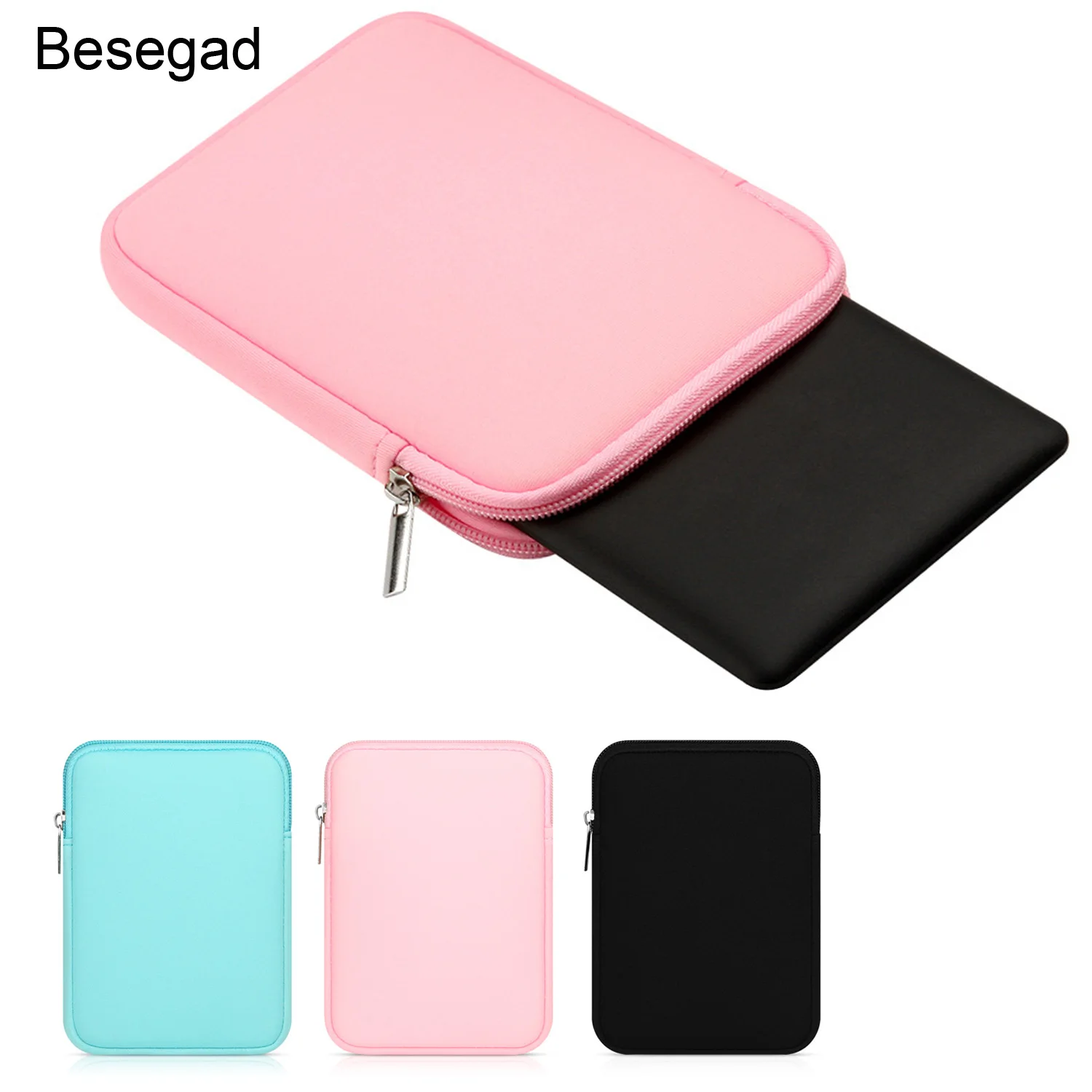 

Besegad Universal Shock Proof Tablet Protective Case Bag Pouch Cover Sleeve for Amazon Kindle Paperwhite 1 2 3 Accessories