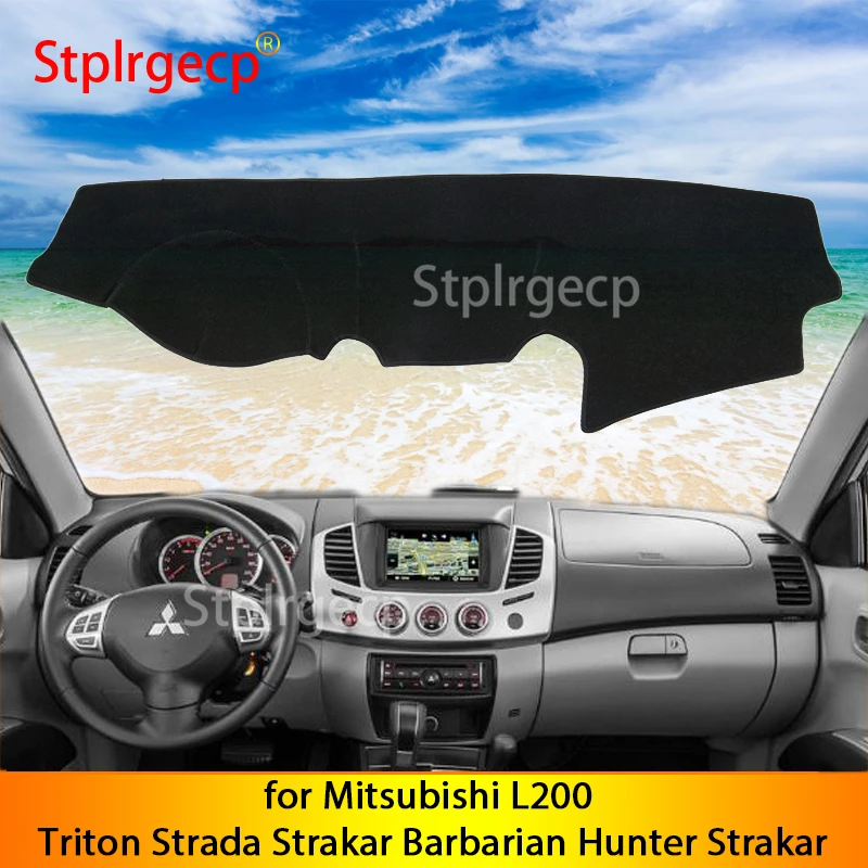Противоскользящий коврик для Mitsubishi L200 Triton 2004-2014 накладка на приборную панель