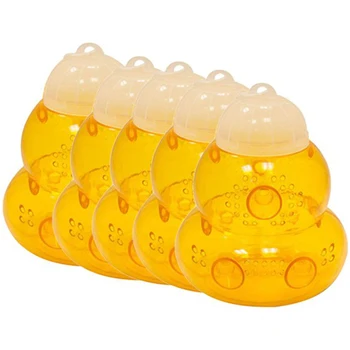 

8Pack Reusable Bee Trap Bee Catcher Beehive Wasp Trap Insect Hornets Bees Jackets Catcher