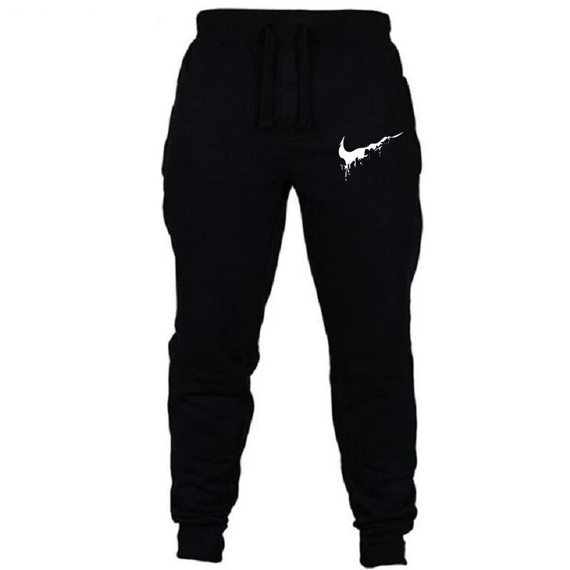 

3 colors 2019 new brand men's casual pants jogging sports pants stretch cotton fitness exercise pants M-XXL