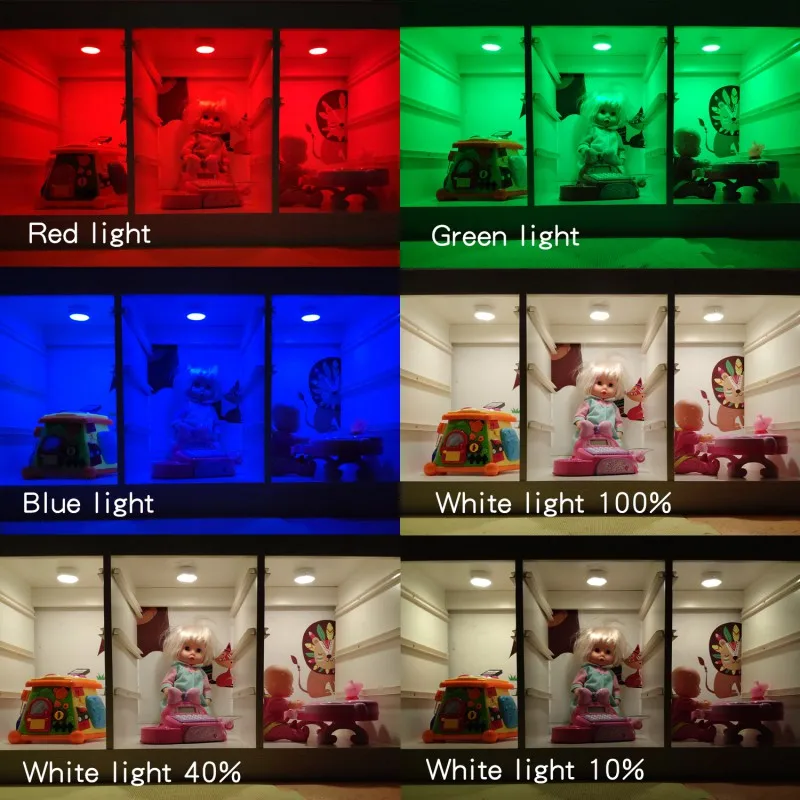 6 шт. светодиодный дистанционный контроллер RGB свет 16 цветов ночник для дома на открытом воздухе ваза Чаша Сад вечерние украшения свет