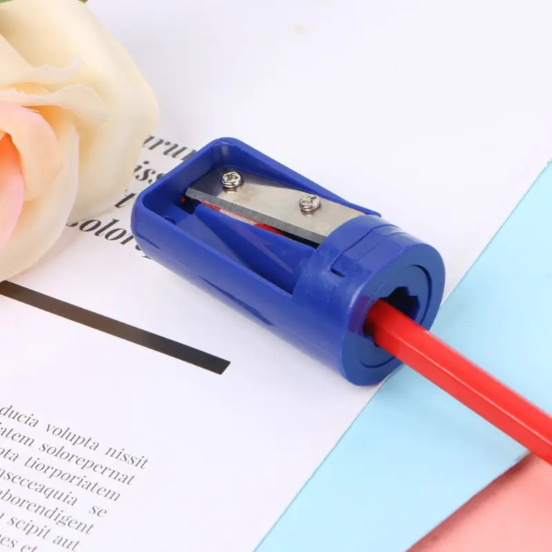 

Octagon Woodwork Carpenter Pencil Sharpener Portable Manual Pen Cutter Students Child Home Office Stationary Wood Worker Supply