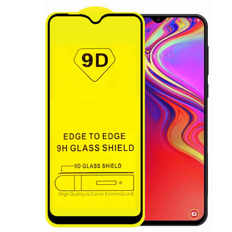 100 шт 9D полное клеевое закаленное стекло для huawei P Smart Z/P Smart Pro /P Smart /NOVA 5 T/Nova 6/5i/5Z 2.5D защита экрана