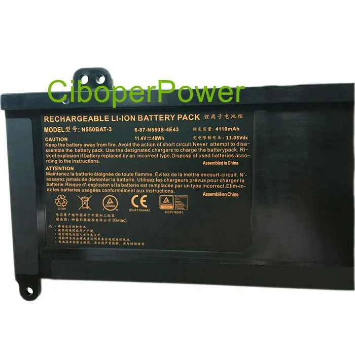 Оригинальное качество 48Wh N550BAT-3 Батарея для N550RC N550RN N551RN F57-D1T 6-87-N550S-4E42