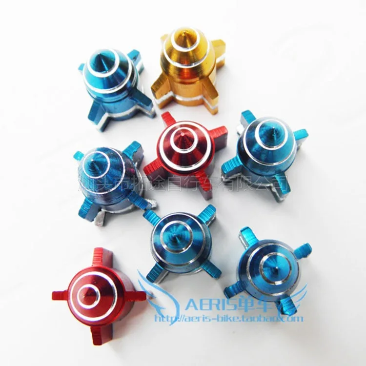 

Mountain Bike Electroplated Aluminium Alloy Color Rocket Mode qi zui mao Beauty Mouth Only Riding Equipment