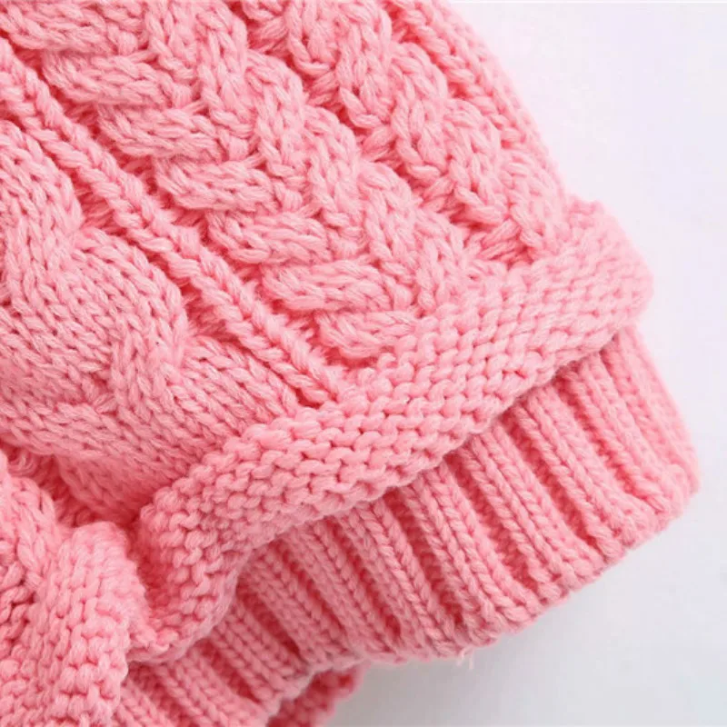 Autumn 2020 new ladies casual turtleneck sweater pink knitted pullover vest chic sleeveless sweater girl cute knitted pullover