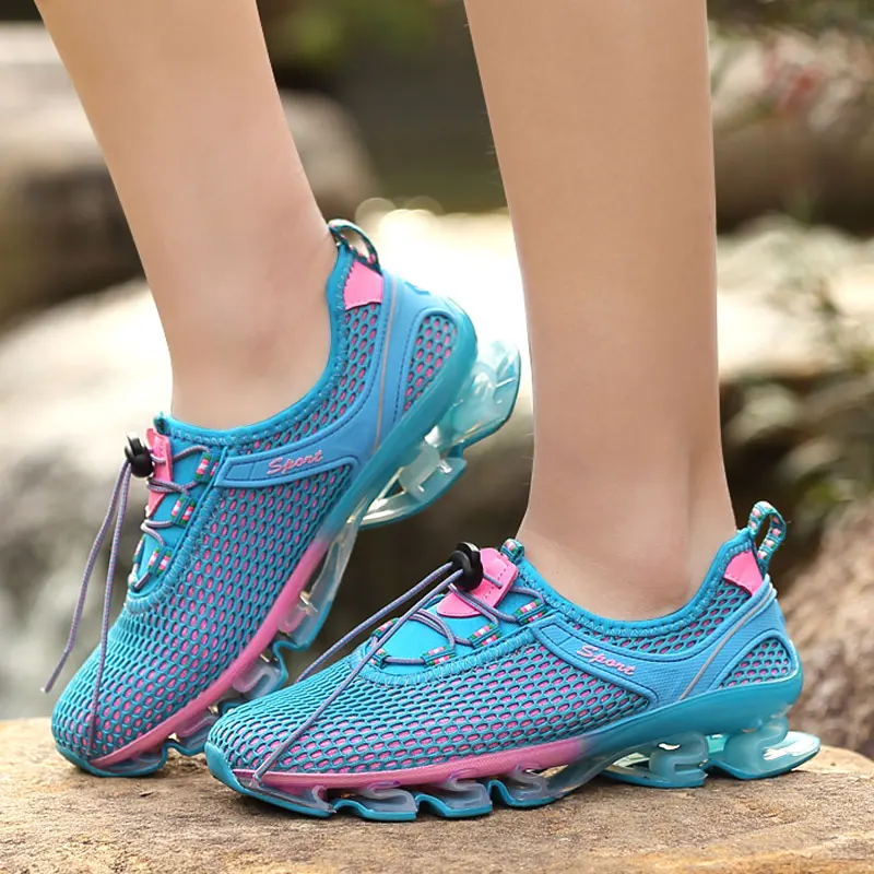 Women's fashion lightweight breathable flying weaving women's shoes women's shoes running shoes shoes women's lightweight knife