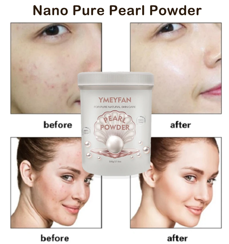 100% Natural Pure Pearl Powder Freshly Ground Ultrafine Nano Acne Whitening  Facial Mask Lighten Blackhead Fade Spot Repair 30G - AliExpress