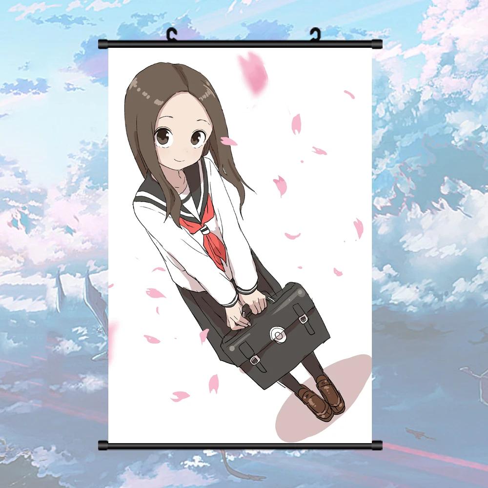 Anime Teasing Master Karakai Jouzu no Takagi-san 3 Nishikatakun Stand  Figure Display Cosplay Acrylic Charm Desk Plate Decor Toy - AliExpress