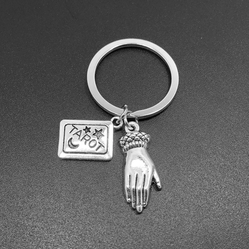 Европейский и американский Таро divination Fortune-Talking Tarot подвеска в виде жетона Фортуны волшебника колдовства кулон креативный Keycha