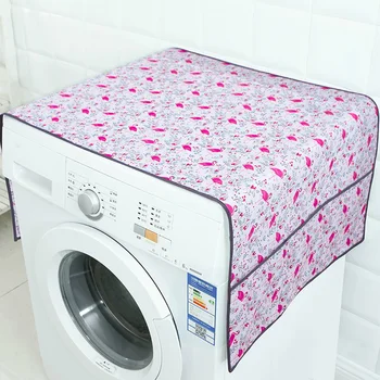 

Dryer Cover Waterproof Anti-splash and Anti Sunlight Irradiation Printing Cover for Roller Type Automatic Washer Pattern