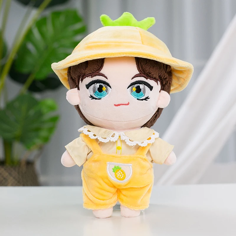 Doll Clothes for 20cm Idol Dolls Baby Doll Lovely Outfit Skirt Stuffed Toy for Korea Star Kpop EXO Dolls Accessories 11