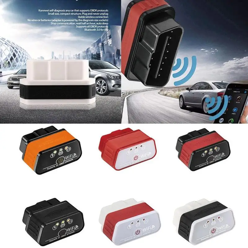 Elm327 Wi-Fi Obd2 сканер Elm 327 V2.1 OBD2 Icar 2 автоматический сканер кода для Android/pc/ios диагностический считыватель A6P3