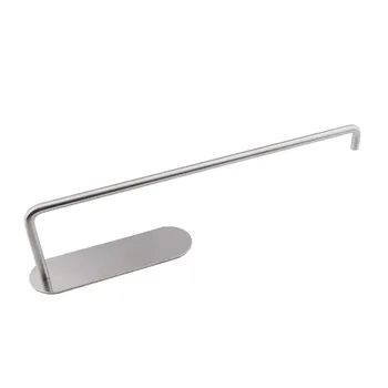 

Under Cabinet Paper Towel Holder Storage Modern Simple Rack Toilet Kitchen Shelf Stainless Steel Bathroom Self Adhesive Durable