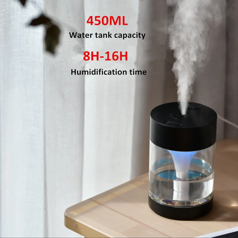 450 мл увлажнитель воздуха humidificador umidificador Арома эфирные масла диффузор освежитель воздуха ароматерапия домашний распылитель kbaybo