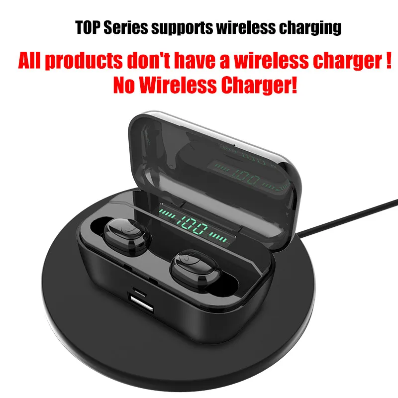8D Bass TWS Bluetooth Wireless Earphones Sport Music Earhook Earbuds for iPhone Samsung Headset Huawei Honor Xiaomi Headphone