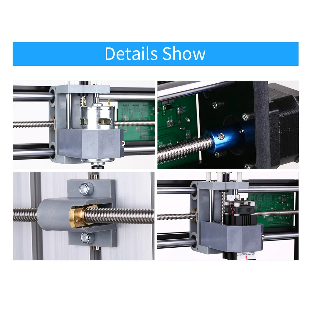 CNC 3018 Pro мини лазерный гравировальный станок GRBL DIY гравировальный станок для дерева PCB PVC резьба фрезерный гравировальный станок ER11