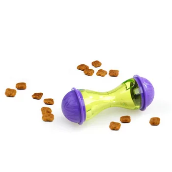 

Dog Tumbler Leakage Food Ball Puppy Pet Training Exercise Fun Bowl Pet Dogs Cats Fun Bowl Toy Feeder Dogs Feeding Pets Toys HOT