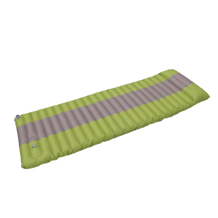 

Ultra-Light Outdoor Inflatable Mattress with Pillow Moisture Proof Pad Single Person Automatic Inflatable Pad Camping Tent Air M