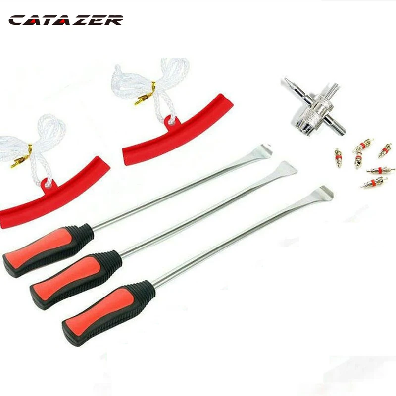 12PcsBicycleTireChangeToolSetTireDismountingMountingKitTyre