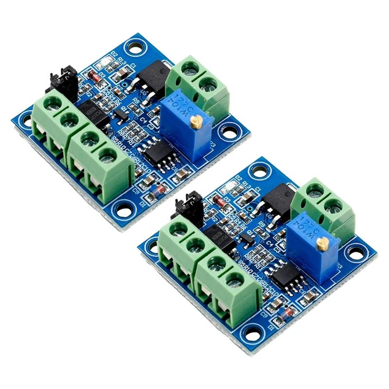 2 шт. PWM В модуль преобразователя Напряжения 0%-100% до 0-10 PLC MCU цифровой в аналоговый