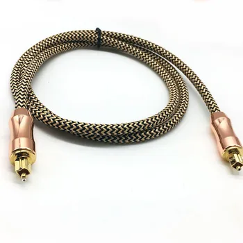 

High quality Toslink Audio Cable Digital Optical SPDIF Audio Cable Wire For Toslink to Mini Plug Audio Connector Cable 10m15m