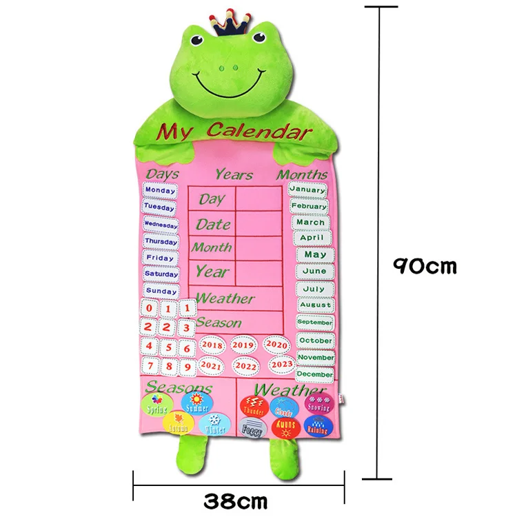 Kids-Calendar-Toy-Time-Learning-Weather-Seasons-Early-Educational-Fabric-Hanging-Calendars-Calendrier-Educatif-Toys-for-Children-07