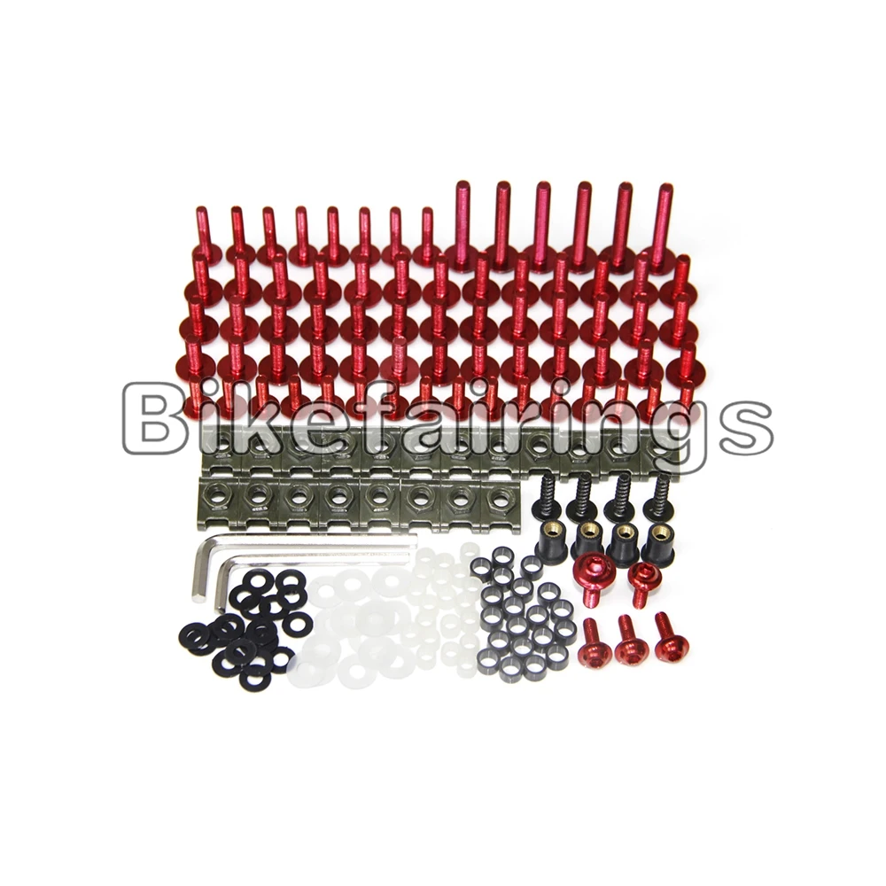 

Motorcycle Full Fairing Kit Screws Fastener Clips Bolt Kits For Honda CBR1000RR 2004 2005 2006 2007 CBR 1000RR Bodywork Bolts