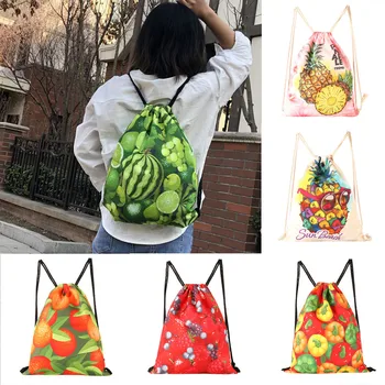 

Women Drawstring Casual Drawstring Backpack Light Travel Storage Backpack School Ladies Female Small Multi-Function Kids