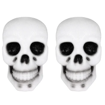 

2PCS Durable High Quality EVA Halloween Skull Light Cover for Porch