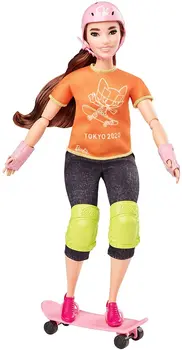 

Doll Barbie skateboarding Olympic Games Tokyo 2020