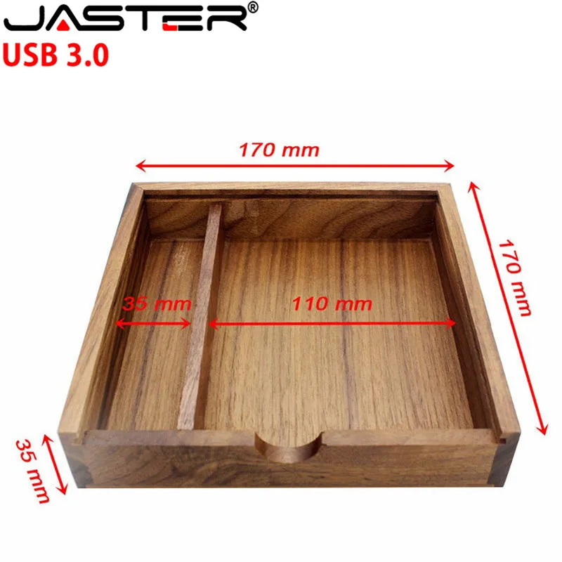 Деревянный фотоальбом JASTER USB 3 0 usb + коробка флеш накопитель флешка 16 ГБ 32 64 128