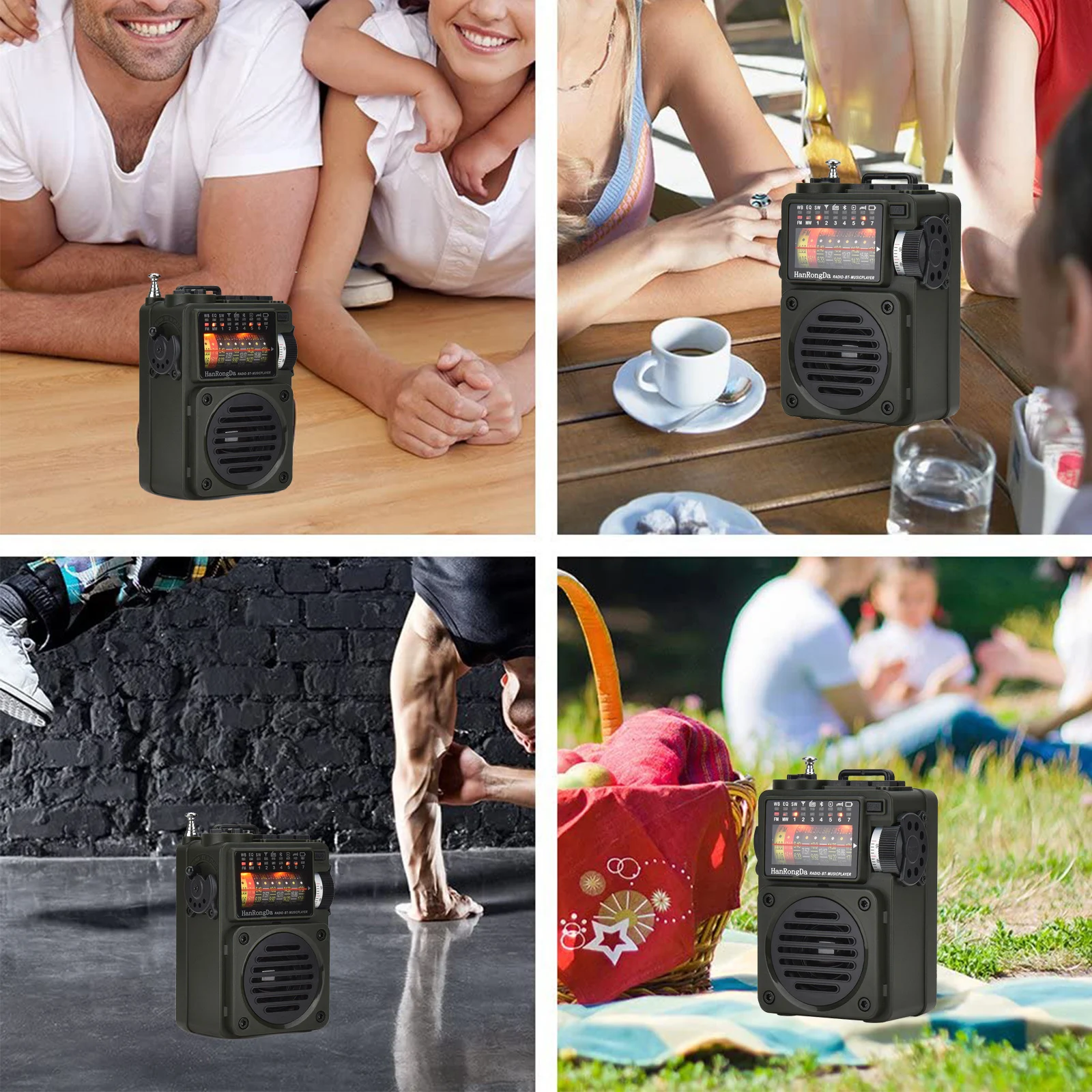 sw wb receptor de rádio bluetooth 5.0